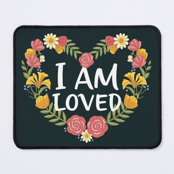 Item preview, I Am Loved in a Heart of Flowers designed and sold by NegarinFashions.