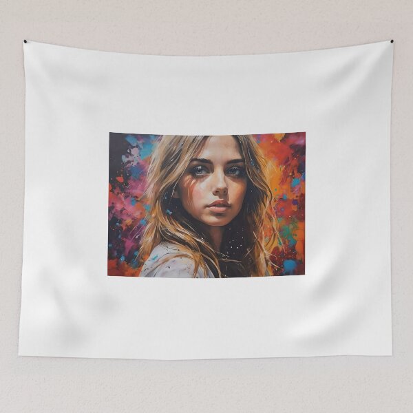 Item preview, Canvas Painting of a Girl designed and sold by Artful Dreams.