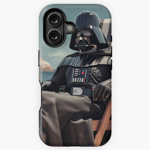 Vista previa del artículo con la obra «Darth Vader en la playa», diseñado y vendido por Gapai.