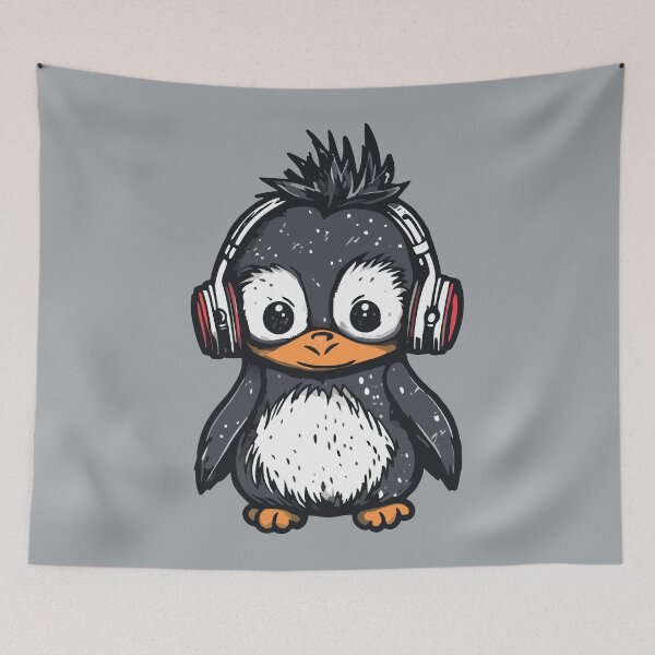 Item preview, Punk Penguin  designed and sold by Amir Faysal.