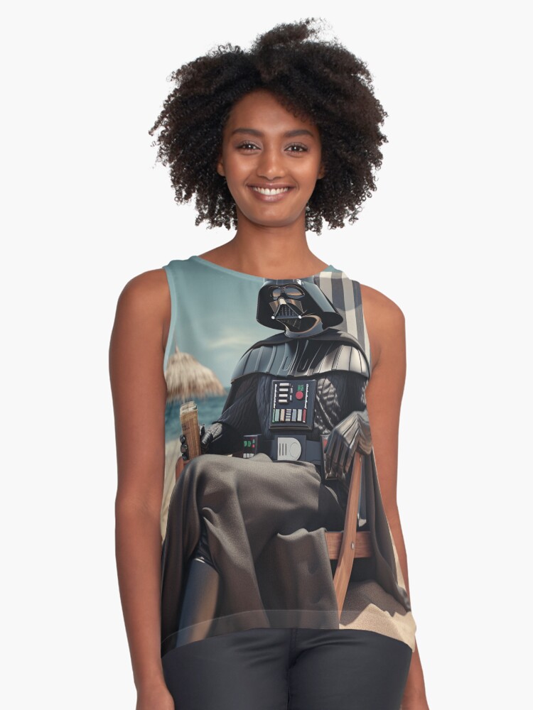 Vista previa del artículo con la obra «Blusa sin mangas», diseñado y vendido por Gapai.
