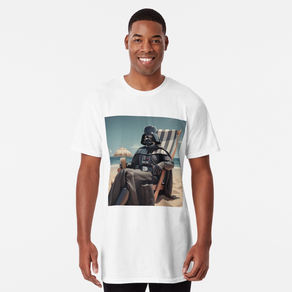 Vista previa del artículo con la obra «Camiseta larga», diseñado y vendido por Gapai.