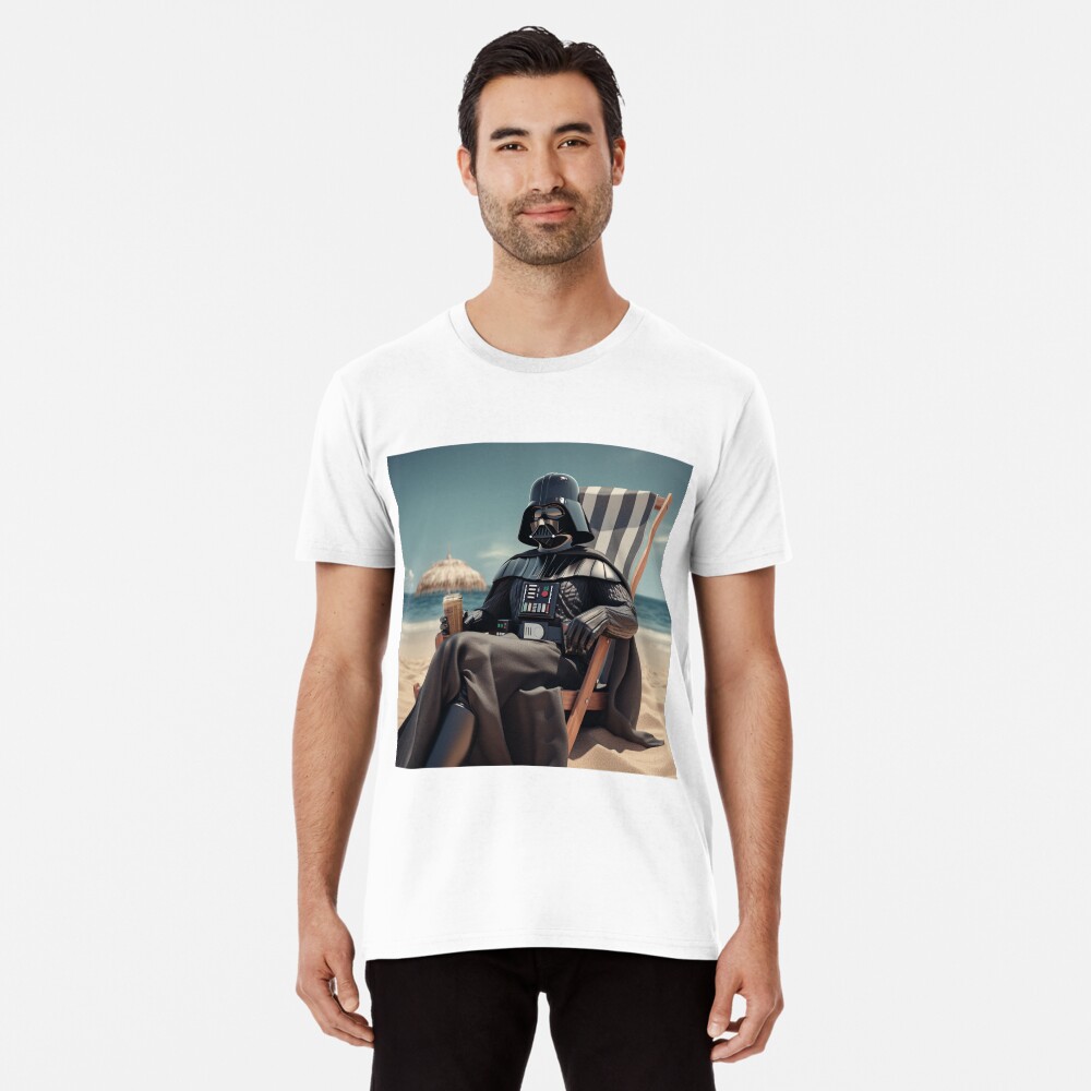 Vista previa del artículo con la obra «Camiseta premium», diseñado y vendido por Gapai.