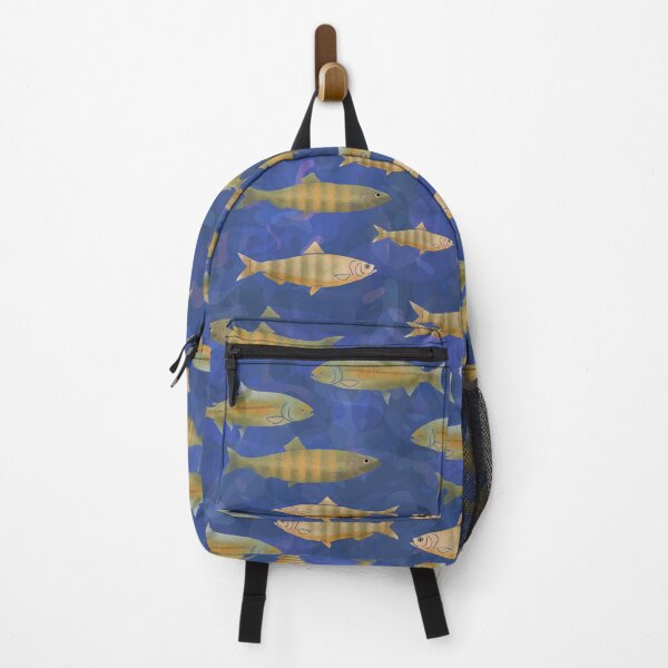 Vista previa del artículo con la obra «Pez camuflaje», diseñado y vendido por lcsmithdesigns.