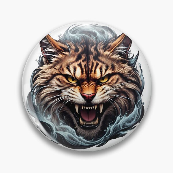 Item preview, Angry, evil cat designed and sold by Laufer15.