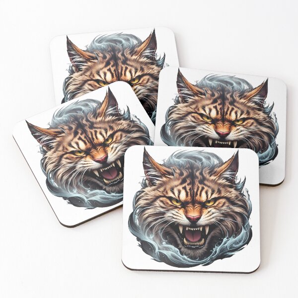 Item preview, Angry, evil cat designed and sold by Laufer15.