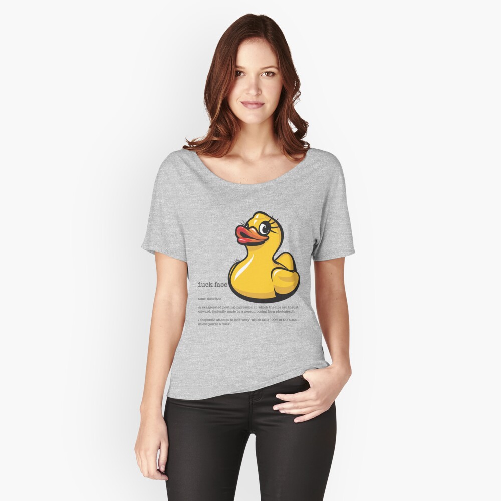 duck-face-dictionary-definition-t-shirt-by-jamieleeart-redbubble