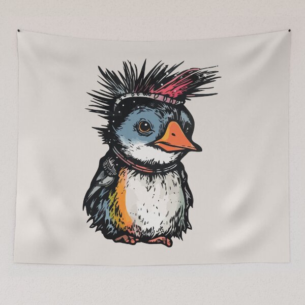 Item preview, Punk Penguin  designed and sold by Amir Faysal.