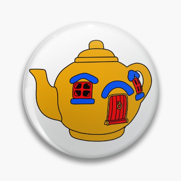Item preview, Big Yellow Teapot designed and sold by Widdershins  Art.