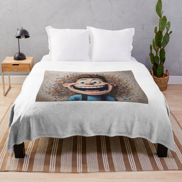 Item preview, Funny Canvas Portrait of a Kid designed and sold by Artful Dreams.