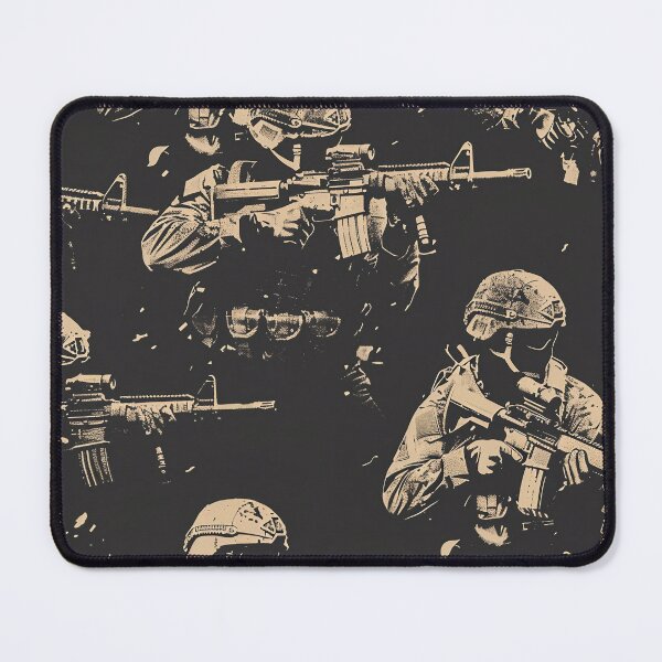Item preview, Tiled Tactical Soldier Pattern designed and sold by dcrc.