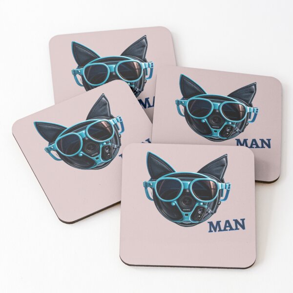 Item preview, Cat Man Abstract Design designed and sold by FocusedPatterns.