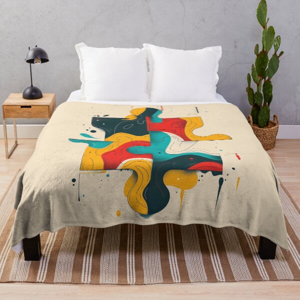 Item preview, Spectrum Brilliance: An Abstract Celebration of Autism Diversity (Flat Vector Delight) designed and sold by Abystoic.