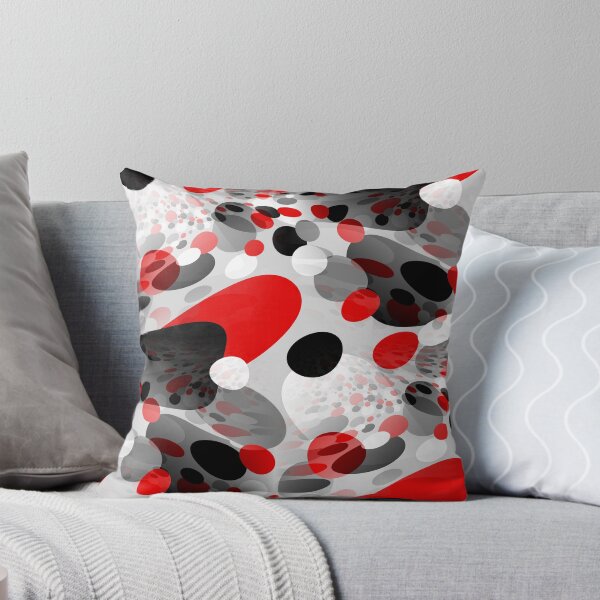 Item preview, Stir Crazy - Abstract - Red, Gray, Black, White designed and sold by MellowCat.