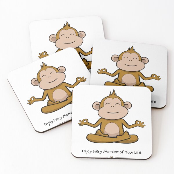Item preview, Yoga Monkey designed and sold by WaviStudio.
