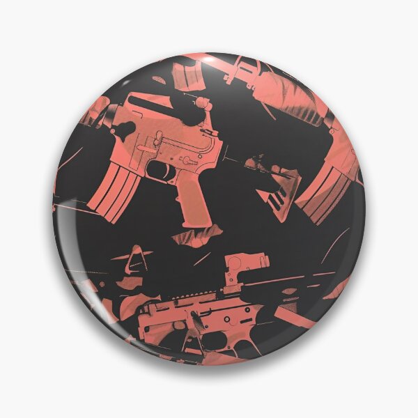 Item preview, Tiled Red Tactical Pattern designed and sold by dcrc.