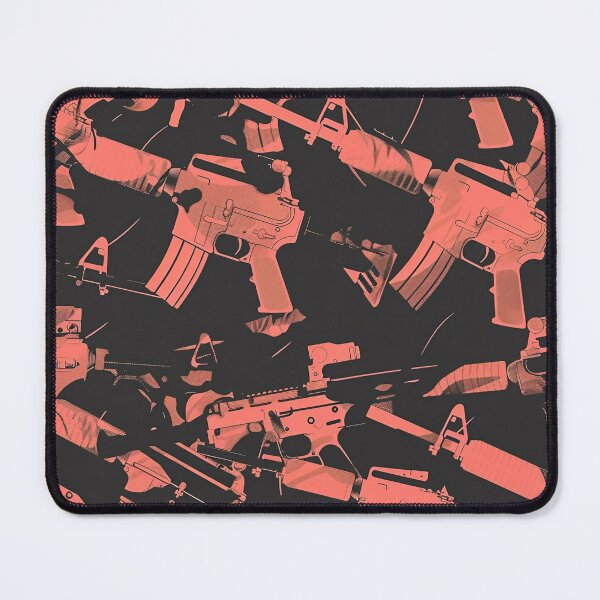 Item preview, Tiled Red Tactical Pattern designed and sold by dcrc.