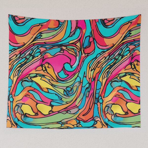 Item preview, Get Wavy 14 (abstract) designed and sold by Zendragon-Store.