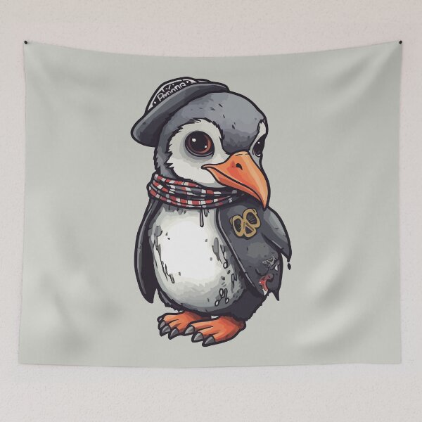 Item preview, Punk Penguin  designed and sold by Amir Faysal.