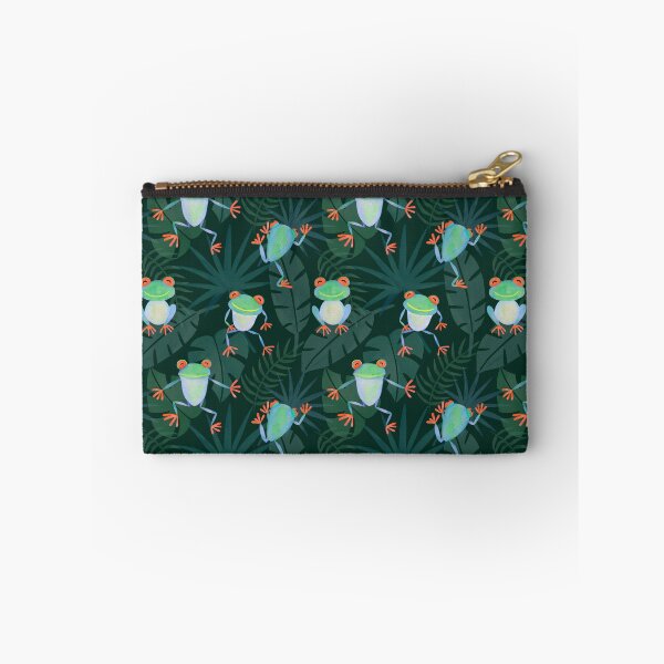 Item preview, Watercolor tropical frogs designed and sold by inkbearblue.