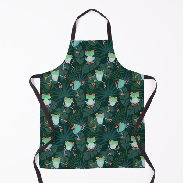 Item preview, Watercolor tropical frogs designed and sold by inkbearblue.