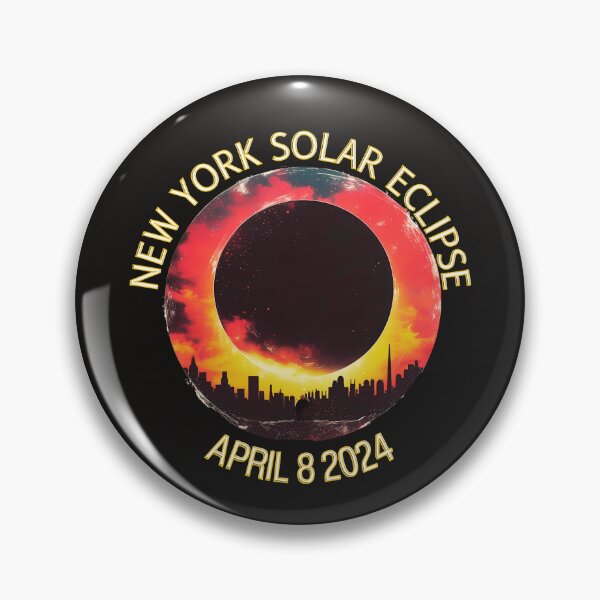 Item preview, Eclipse solar de Nueva York 8 de abril de 2024 designed and sold by elynne9.