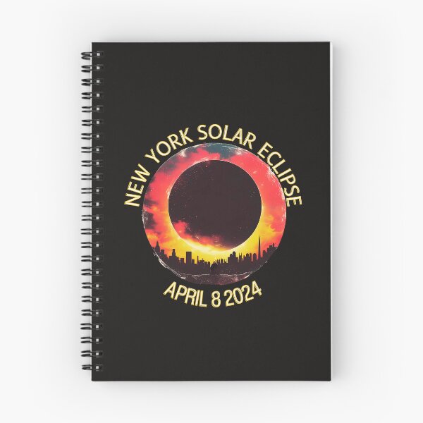 Item preview, Eclipse solar de Nueva York 8 de abril de 2024 designed and sold by elynne9.