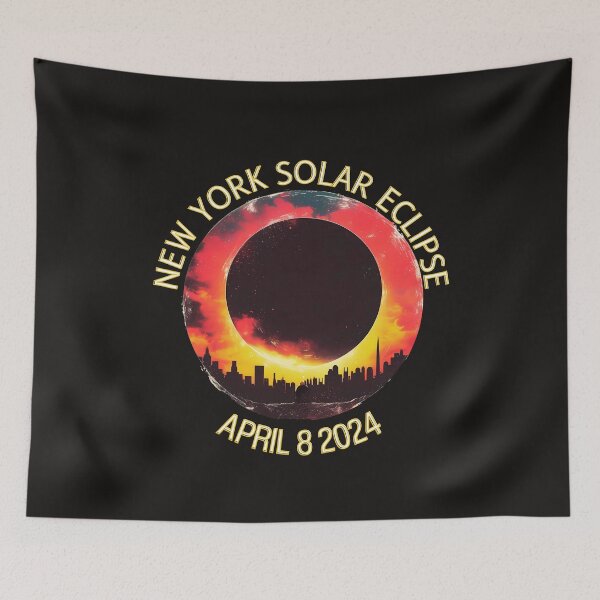 Item preview, New York Solar Eclipse April 8 2024 designed and sold by elynne9.