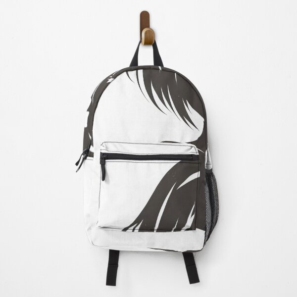 Item preview, Sleek Shadow: Captivating Anime Girl Silhouette | Trendy Monochrome Design designed and sold by siljeberg.