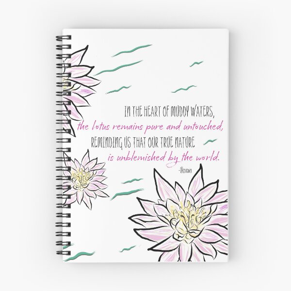 Item preview, 3 Modern Minimalist Lotus Flowers with Inspirational Quote designed and sold by MichCortez9.
