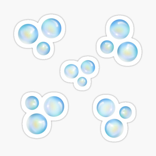 Item preview, Bubble Sticker Pack designed and sold by Atlasthesnake.
