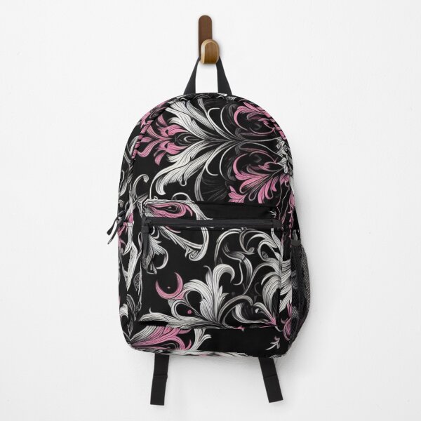 Item preview, Pink & black floral design  designed and sold by SpookyCuties.