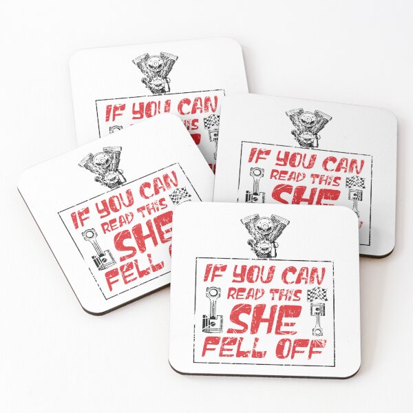 Item preview, Funny If You Can Read This She Fell Off Biker Motorcycle. designed and sold by Slassyat.