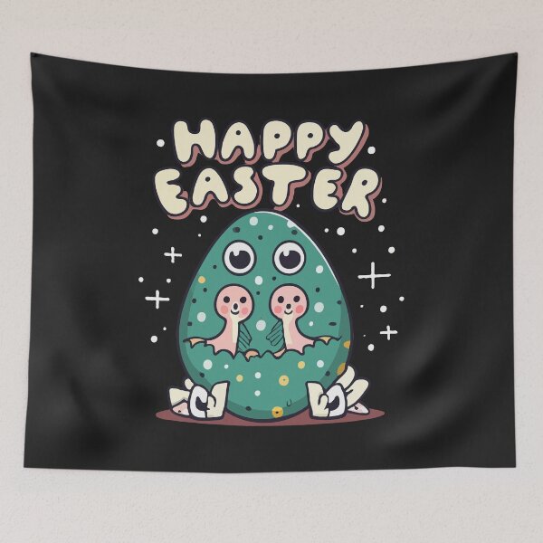 Item preview, Easter Dinosaur T Rex Bunny Egg Cute Boys Girls Kids  designed and sold by MizoX7.