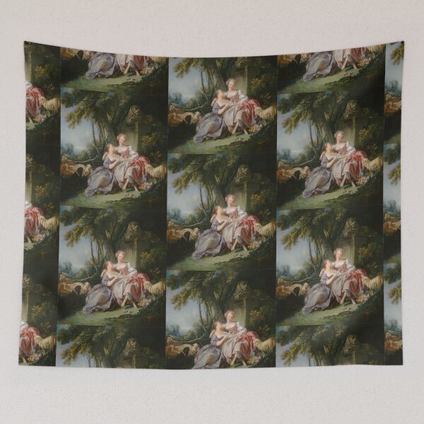 Item preview, François Boucher The Love Letter, 1750 designed and sold by jennysselling.