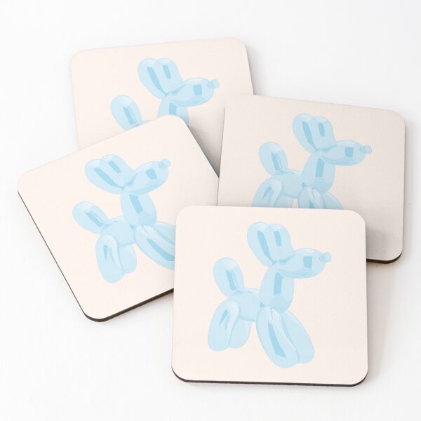 Item preview, Pastel Balloon Dog Baby Blue designed and sold by BJpaints.