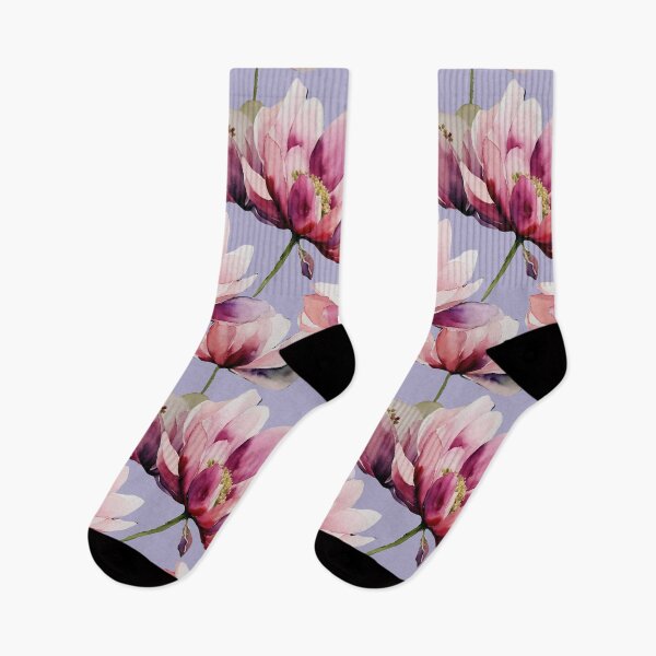 Item preview, Watercolor Pattern, Spring Flowers ,Lotus designed and sold by Pretzel-G92.