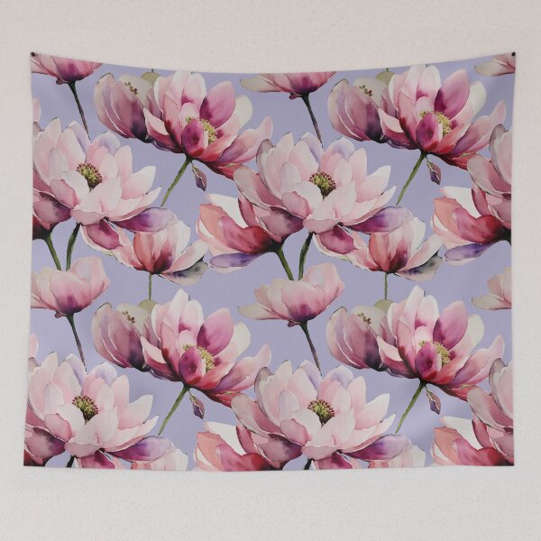 Item preview, Watercolor Pattern, Spring Flowers ,Lotus designed and sold by Pretzel-G92.