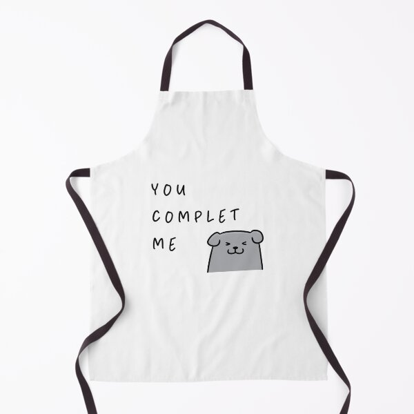 Item preview, You complete me | Dog Design Illustration designed and sold by RM-Journey.