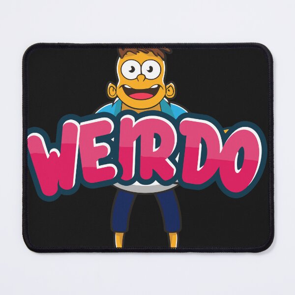 Item preview, Weirdo Typography | Fun Letters with Simpsons-Style Character designed and sold by diegomenjivar92.