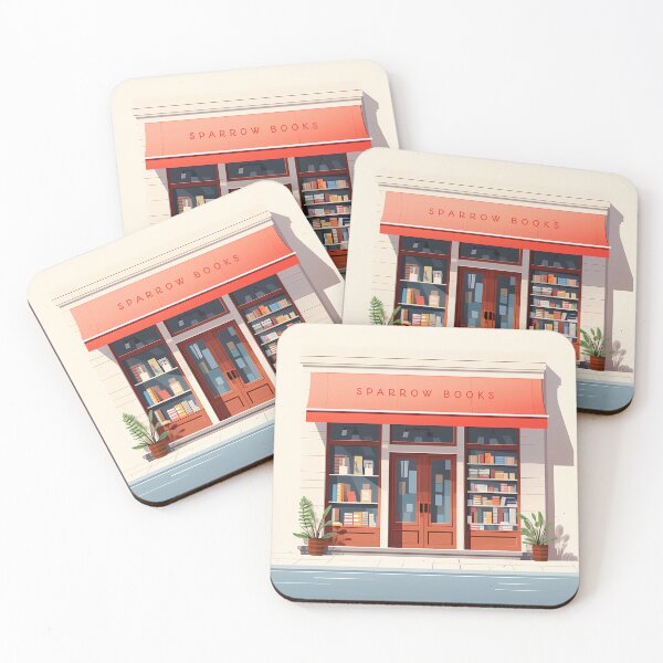 Item preview, Sparrow Book Bookstore designed and sold by Weirdanya.