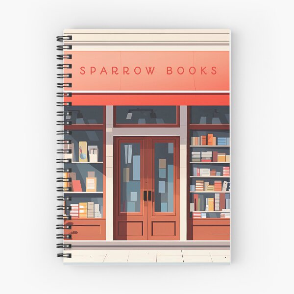 Item preview, Sparrow Book Bookstore designed and sold by Weirdanya.