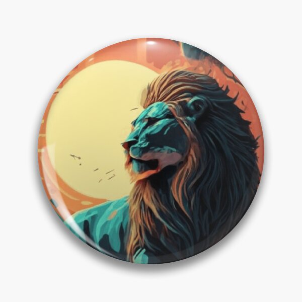 Item preview, Sunset Silhouette: Lion's Majesty designed and sold by Elpico11.