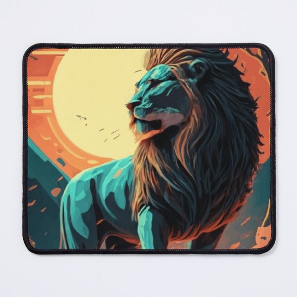Item preview, Sunset Silhouette: Lion's Majesty designed and sold by Elpico11.
