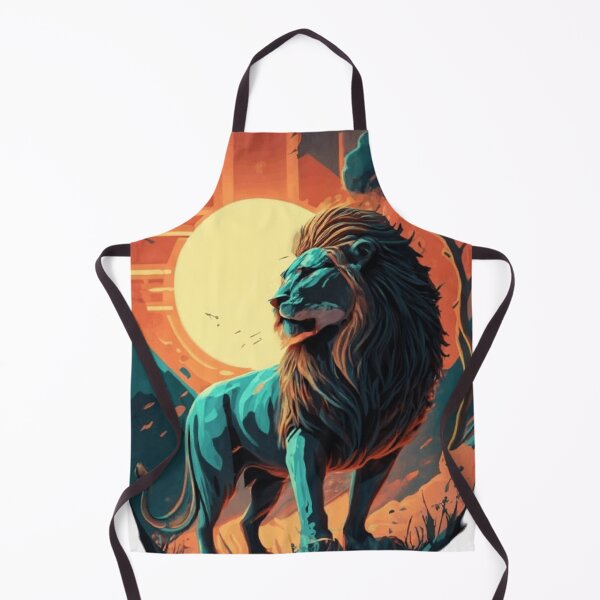 Item preview, Sunset Silhouette: Lion's Majesty designed and sold by Elpico11.