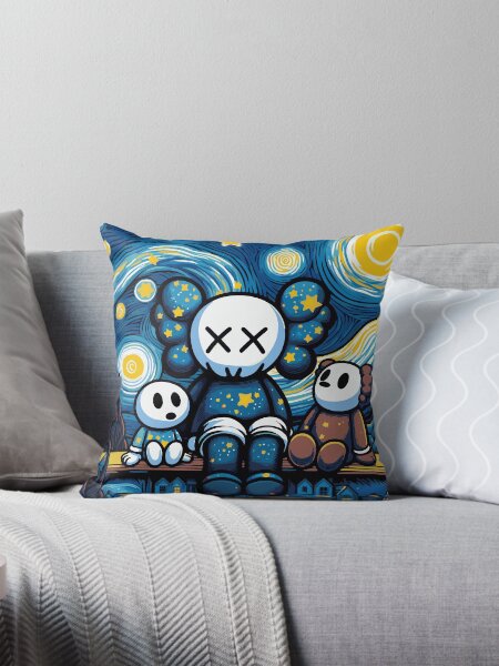 Kaws Pillows & Cushions for Sale | Redbubble Kaws Pillows & Cushions for Sale | Redbubble