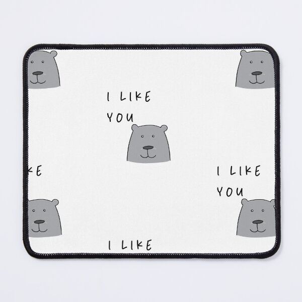 Item preview, I like you - Simple Affection Expression Design | Dog Design Illustration designed and sold by RM-Journey.