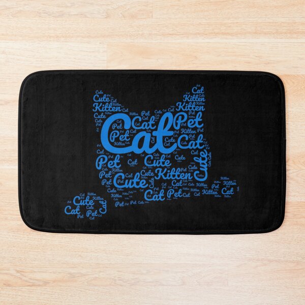 Item preview, Blue Cat Made of Words designed and sold by Promoc.