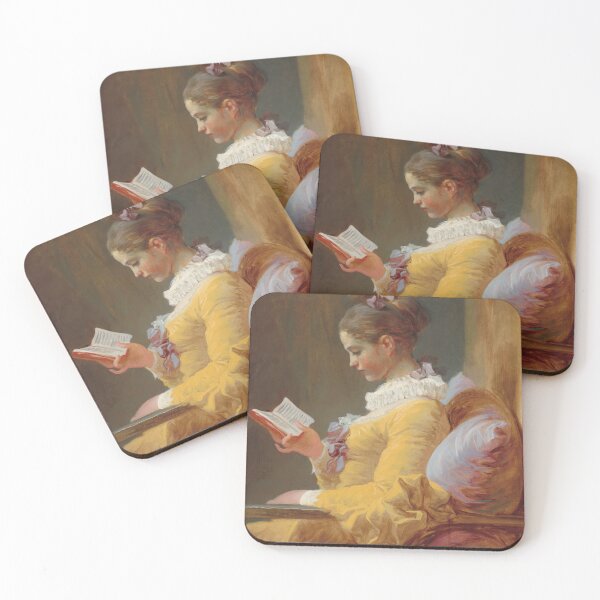 Item preview, Young Girl Reading, c. 1769 Jean Honoré Fragonard designed and sold by jennysselling.