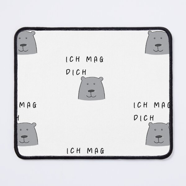 Item preview, Ich mag dich - Simple Affection Expression Design | Dog Design Illustration designed and sold by RM-Journey.
